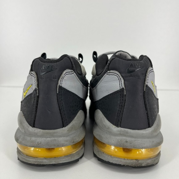 Nike Max 95 GS Youth 7Y or Women's 8.5 Noir Dynamic Yellow BV1245-001 - Picture 2 of 9